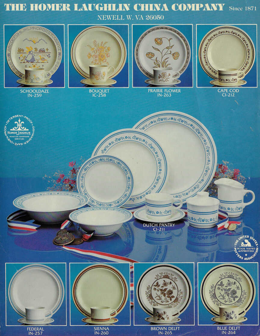 Homer laughlin china set hotsell